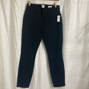 GAP curvy signature skinny ankle black pants
